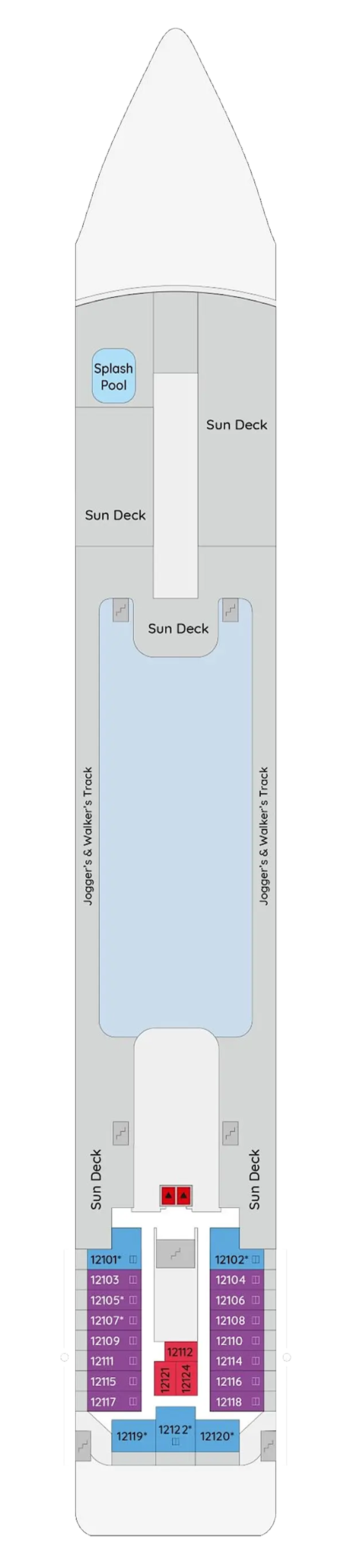 Sun deck