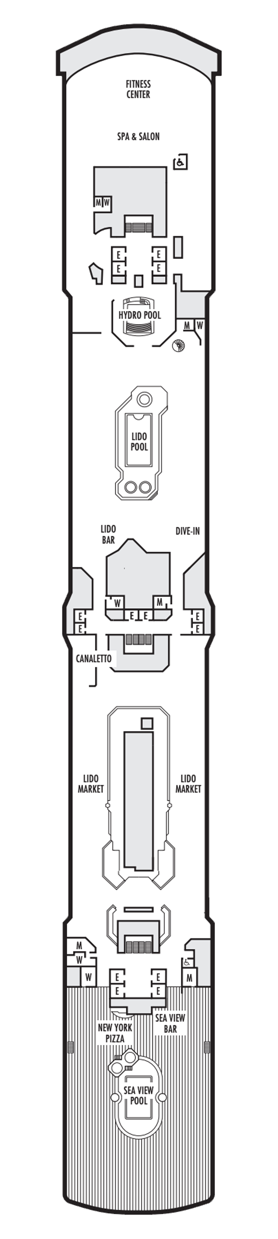 Deck 9 - Lido