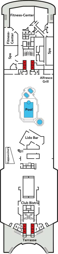 Lido Deck (Deck 11)