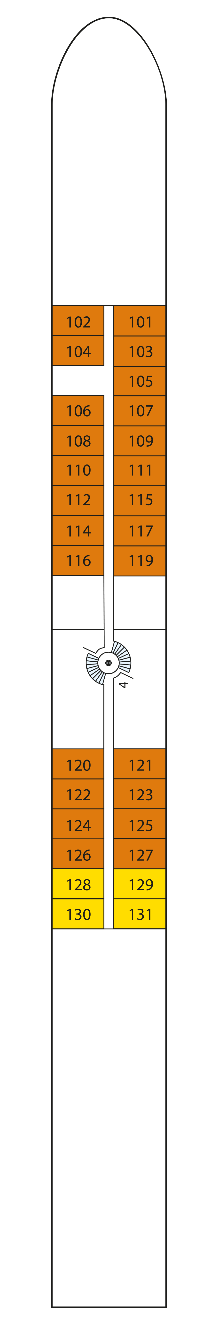 A-ROSA VIVA Deck 1